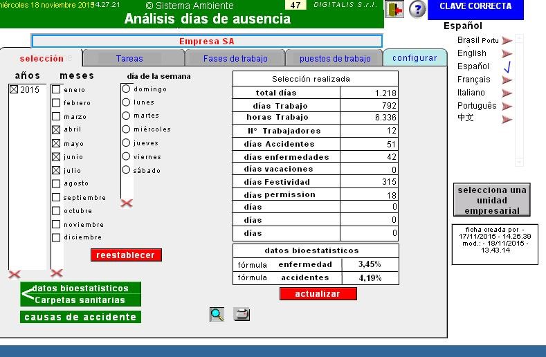 Crear una base de datos que es analizable Crear una base de datos que es analizable